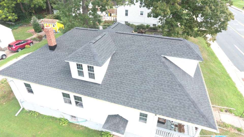 NEW ROOF BEFORE & AFTER​